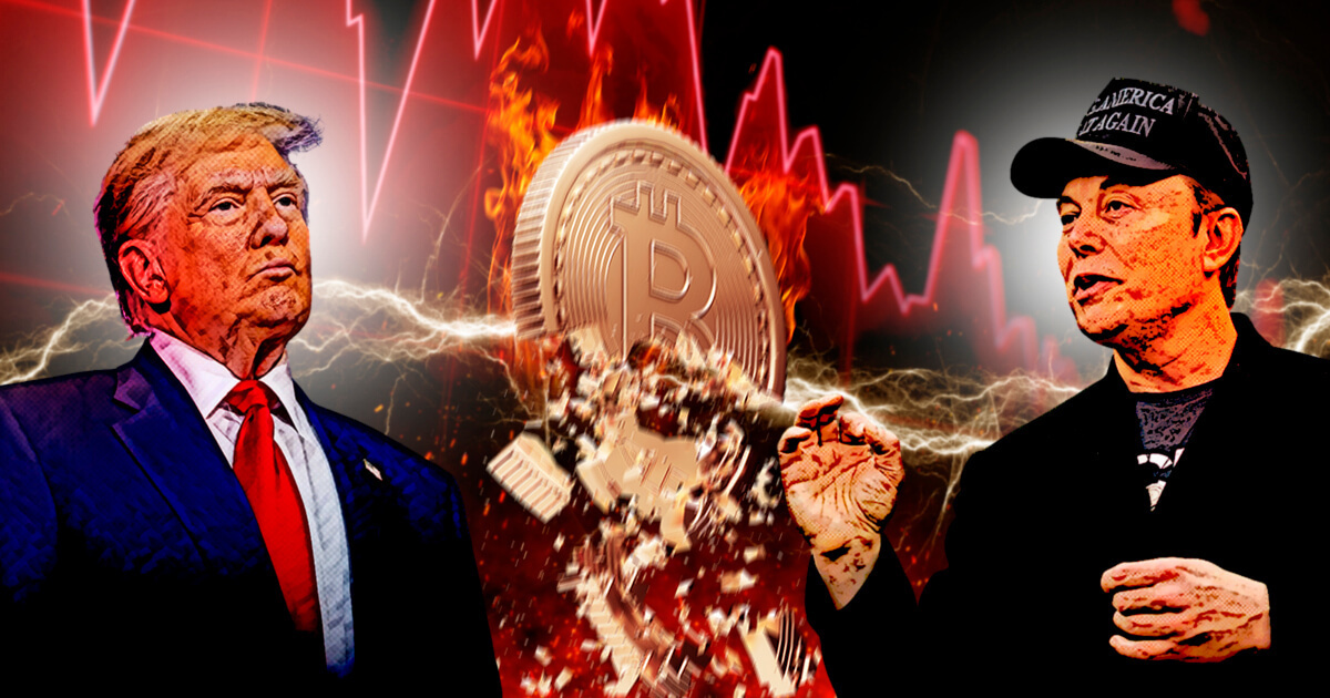 テスラ株の急落でビットコインにも波及?心理的節目「10万ドル」をかろうじて維持