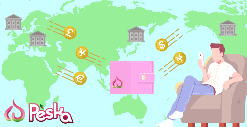 Peska(ペスカ)は圧倒的低コストで使える送金サービス