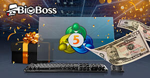 BigBoss MT5リリース記念!MT5で取引するだけで$50をプレゼント!