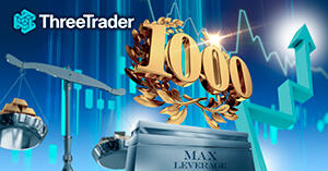 ThreeTraderが最大レバレッジを1,000倍に引き上げ！